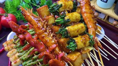 娱乐吃瓜酱炸串是真的吗,网红美食背后的真相与争议